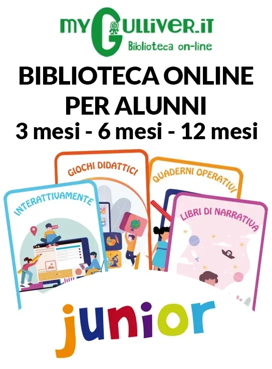 Abbonamento alla biblioteca online per bambini dai 5 agli 11 anni  MYGULLIVERJUNIOR - GulliverScuola