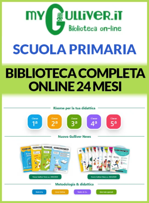Accesso alla Biblioteca completa online Mygulliver.it – Scuola Primaria – 24 mesi (senza obbligo di rinnovo)