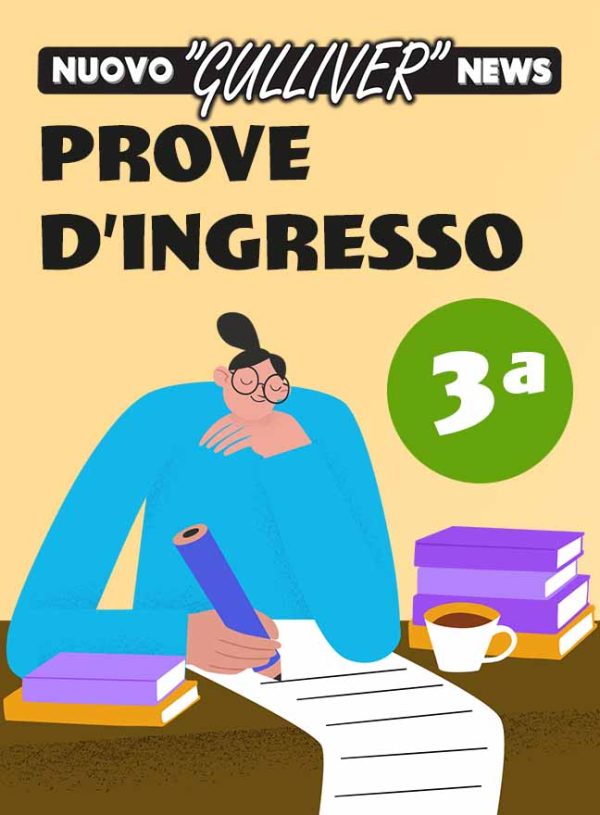 Prove d'ingresso - Classe 3ª - Versione Online